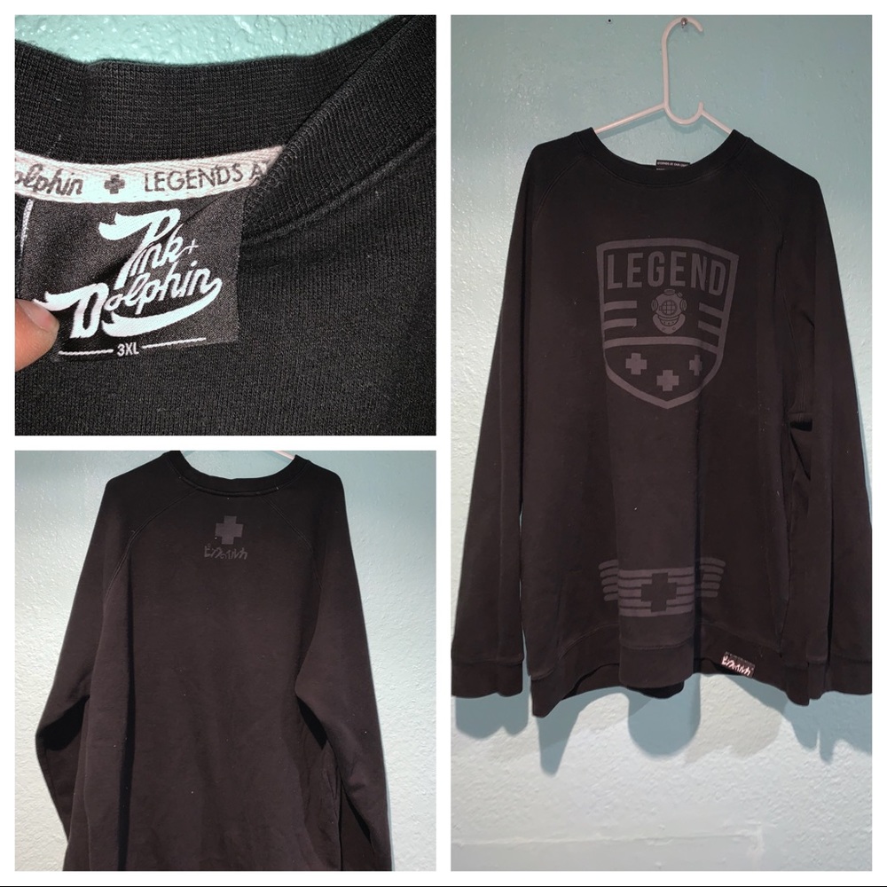 Pink dolphin Sweater